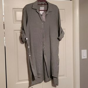 Pistache Tunic Blouse